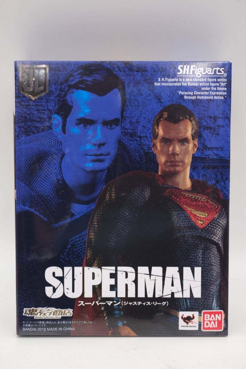 Bandai SH Figuarts JUSTICE LEAGUE Superman Open Box 海外 即決_Bandai SH Figuarts 2