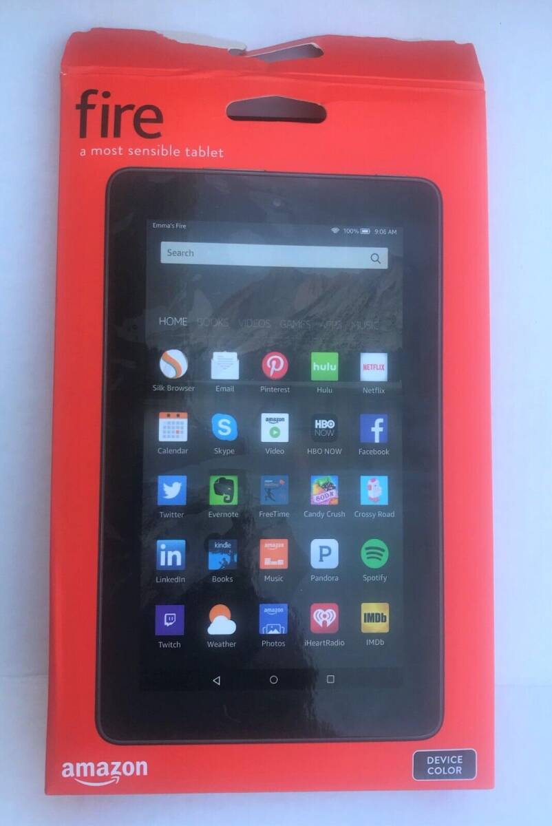 NEW Amazon Fire, 5th Gen, 8GB, Black, Model SV98LN, **GREAT GIFT IDEA** 海外 即決_NEW Amazon Fire, 5 1