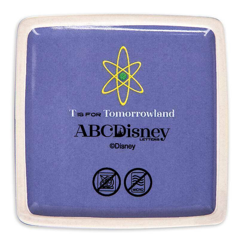 Disney Parks ABC Letters T is for Tomorrowland Ceramic Trinket Box New 海外 即決_Disney Parks ABC L 4