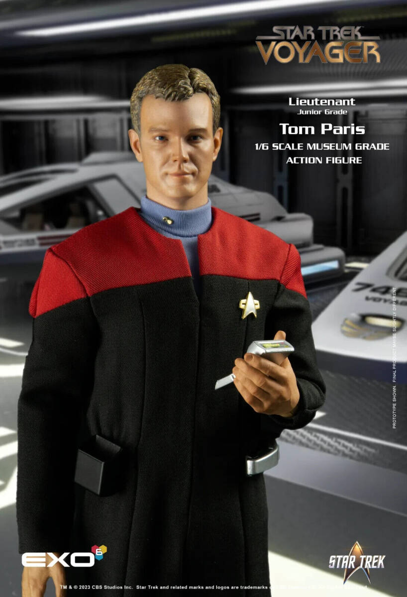 EXO-6 Star Trek Voyager 1/6Lt. (JG) Tom Paris-Lt. B'Elanna Torres-Ens. Harry KIm 海外 即決_EXO-6 Star Trek Vo 3
