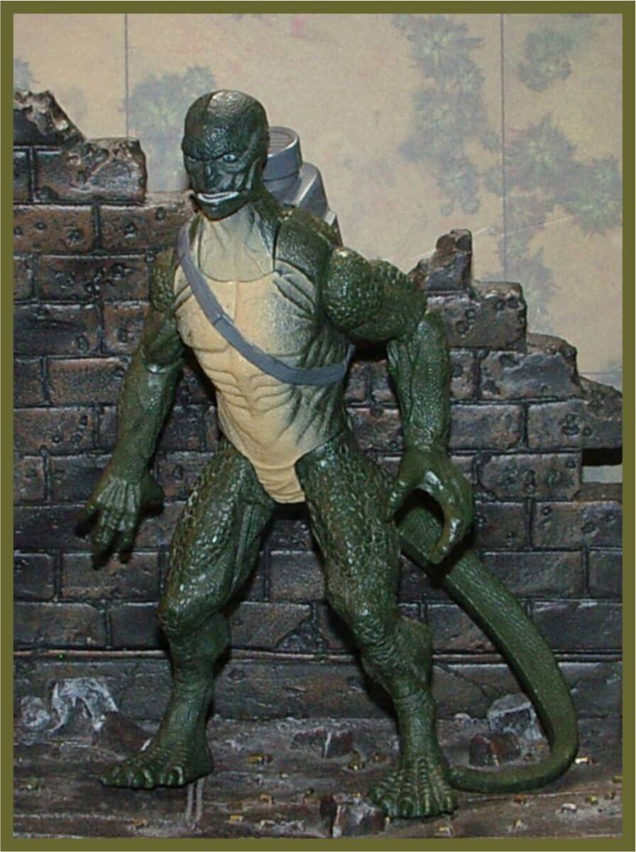 2012 Amazing Spider-Man _6.5"_ LIZARD _ Action Figure w/ Water Squirting Action 海外 即決