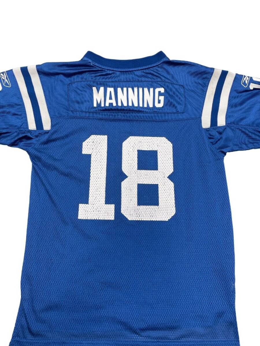 Indianapolis Colts Peyton Manning Reebok NFL Vintage Jersey Youth Boys L 14-16 海外 即決_Indianapolis Colts 6