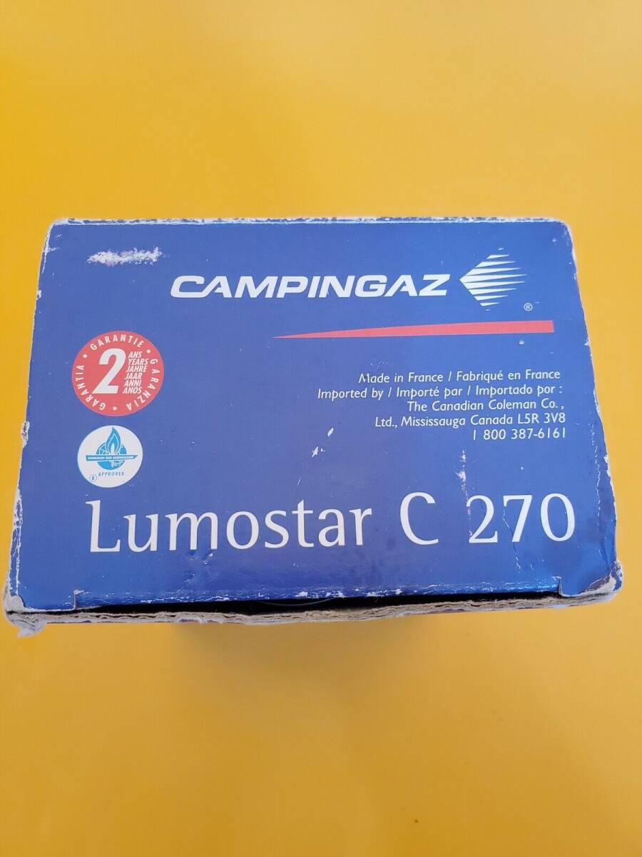 Campingaz Lumostar C 270 Gas Camping Lamp Camping Lantern Gas Lamp 海外 即決_Campingaz Lumostar 2