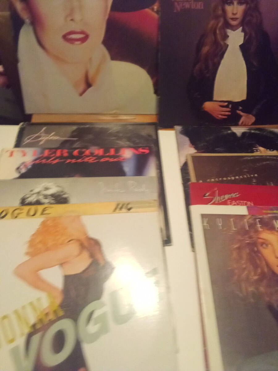 LOT 10 80S バイナル RECORDS POP MADONNA VOGUE SHEENA JUICE NEWTON MELISSA KYLIE JEN 海外 即決_LOT 10 80S バイナル RE 4