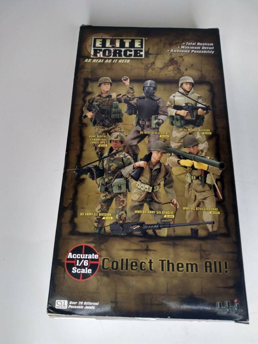 Rare Elite Force US 101st Airborne BBI Blue Box 1:6 Scale Action Figure 21387 海外 即決_Rare Elite Force U 9