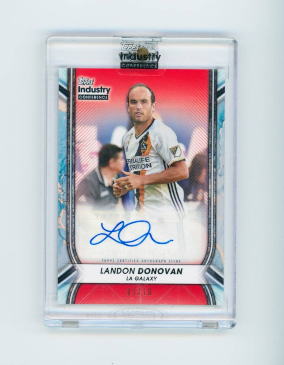 2022-23 Landon Donovan Topps Industry Conference LA Galaxy Autographed Card 1/10 海外 即決