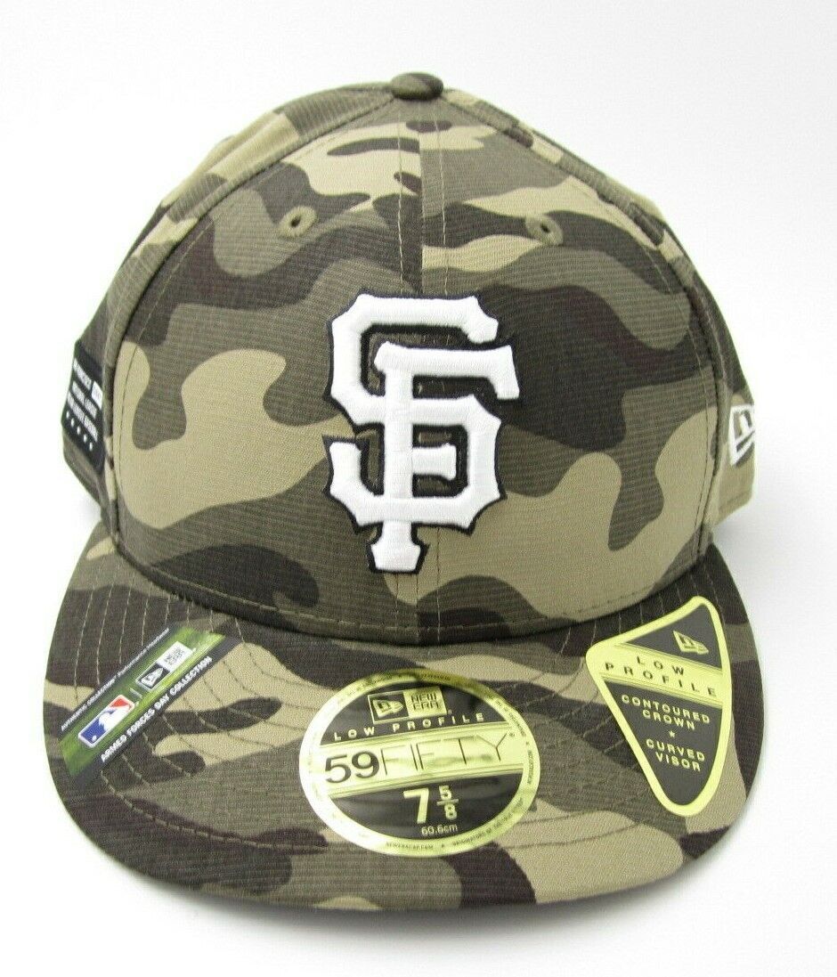 New Era San Francisco Giants Armed Force Low Profile 59Fifty Fitted Hat Sz 7 5/8 海外 即決_New Era San Franci 1