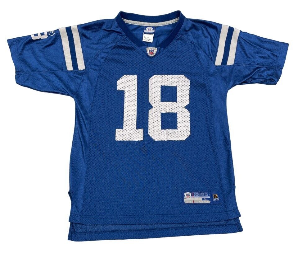 Indianapolis Colts Peyton Manning Reebok NFL Vintage Jersey Youth Boys L 14-16 海外 即決_Indianapolis Colts 1