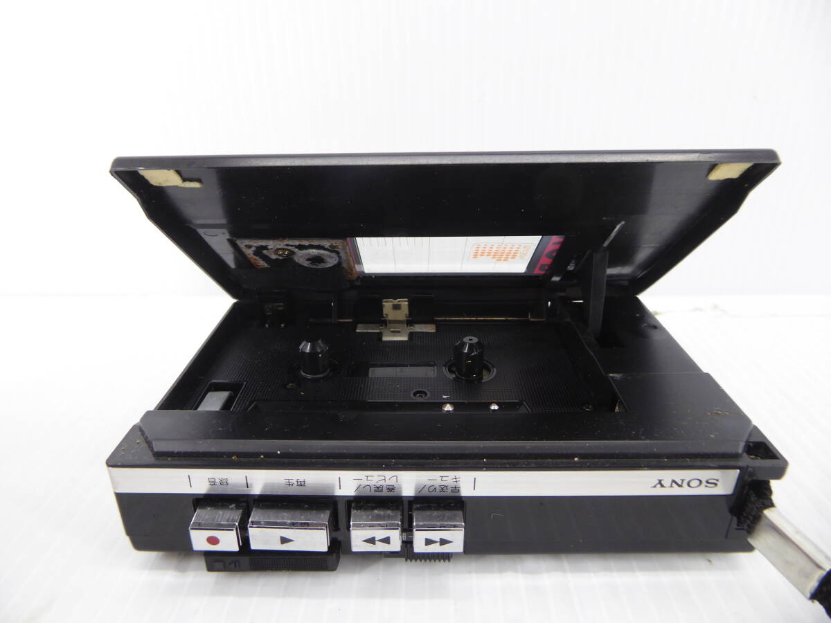 ★☆SONY カセットテープレコーダー TCM-19 日本製 通電OK ジャンク品☆★_画像7