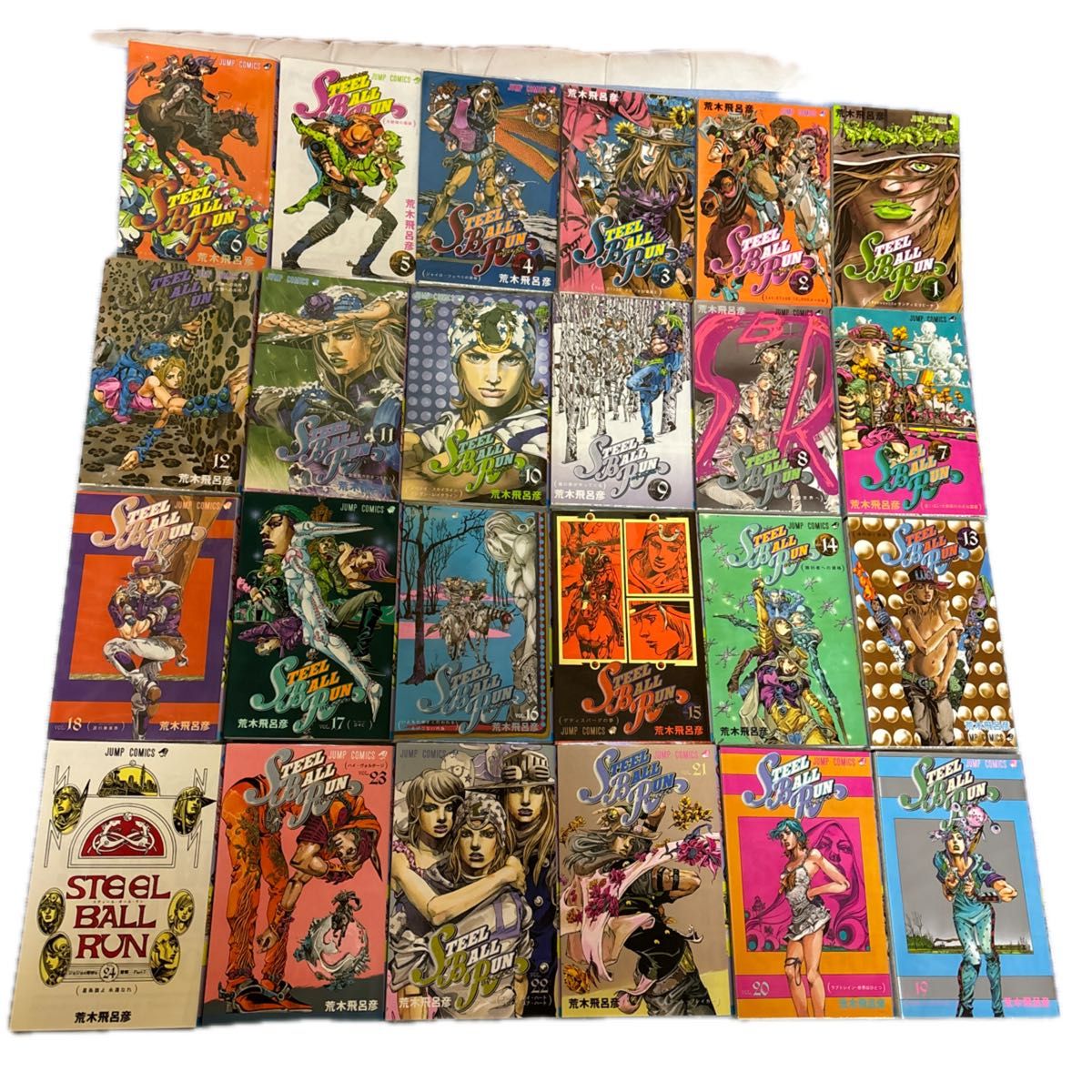 ジョジョの奇妙な冒険 第7部スティール・ボール・ラン 全24巻 ジョジョの奇妙な冒険 第7部スティール・ボール・ラン 全24巻