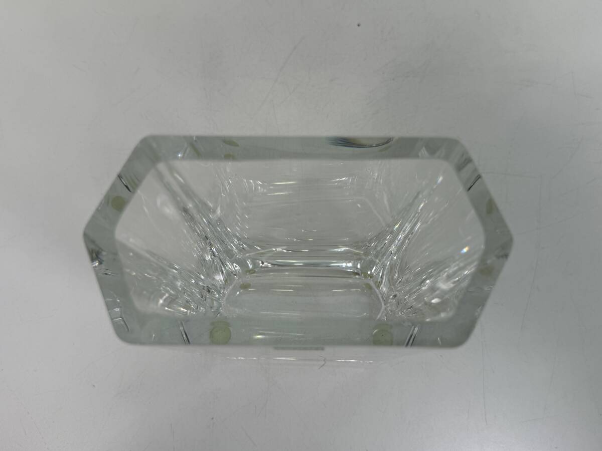 TN0604-172 2686【1円スタート】 ホヤクリスタル HOYA CRYSTAL 花瓶 インテリア 雑貨 箱付き ヴィンテージの画像5