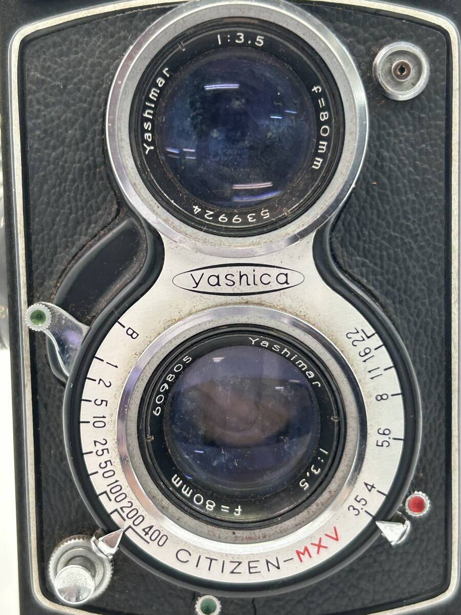 0605-20 0192【1円スタート】 カメラレンズ　ヤシカフレックス　yashicaflex　1：3.5　f=80mm　_画像8