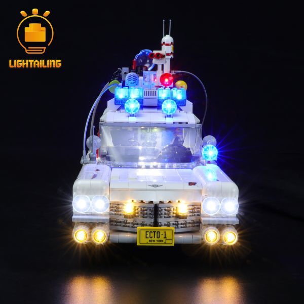 激レア!! MOC ブロック 10274 互換 ゴーストバスターズ ECTO-1 LEDライト 照明 キット カスタム パーツ DL156_画像4