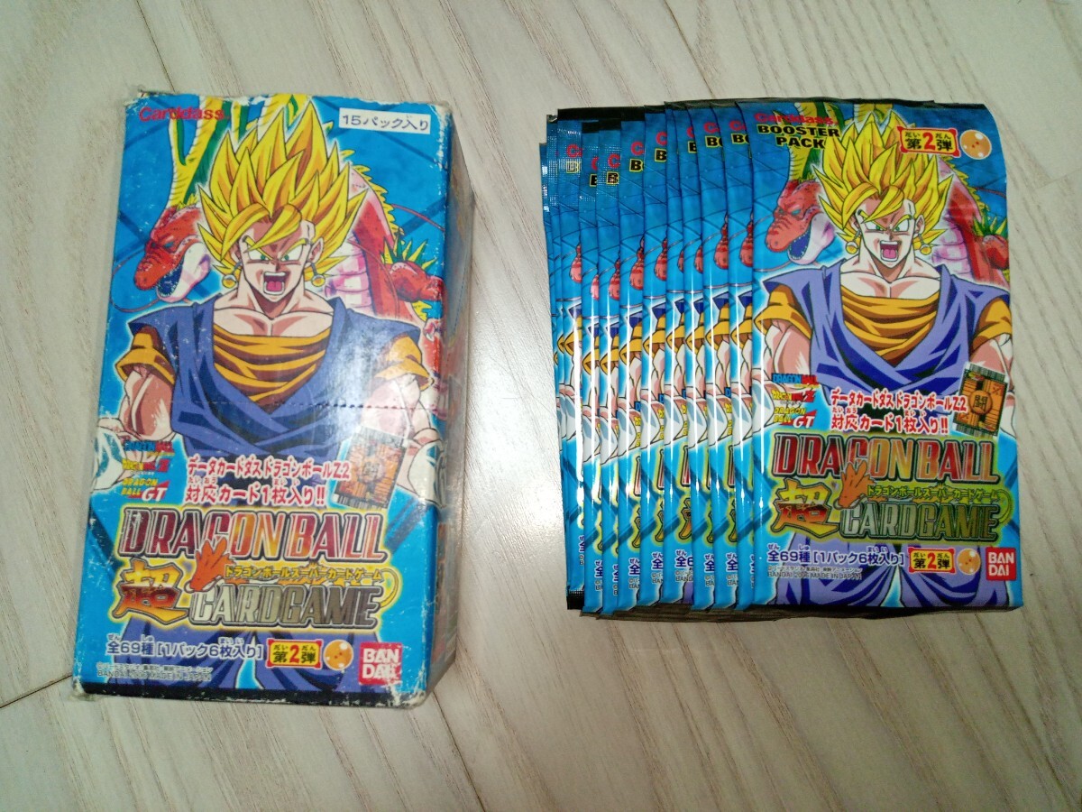  Dragon Ball supercar do game booster pack 12 pack (1 pack 6 sheets insertion Bandai ) new goods unopened goods /1800 jpy corresponding out of print Carddas 