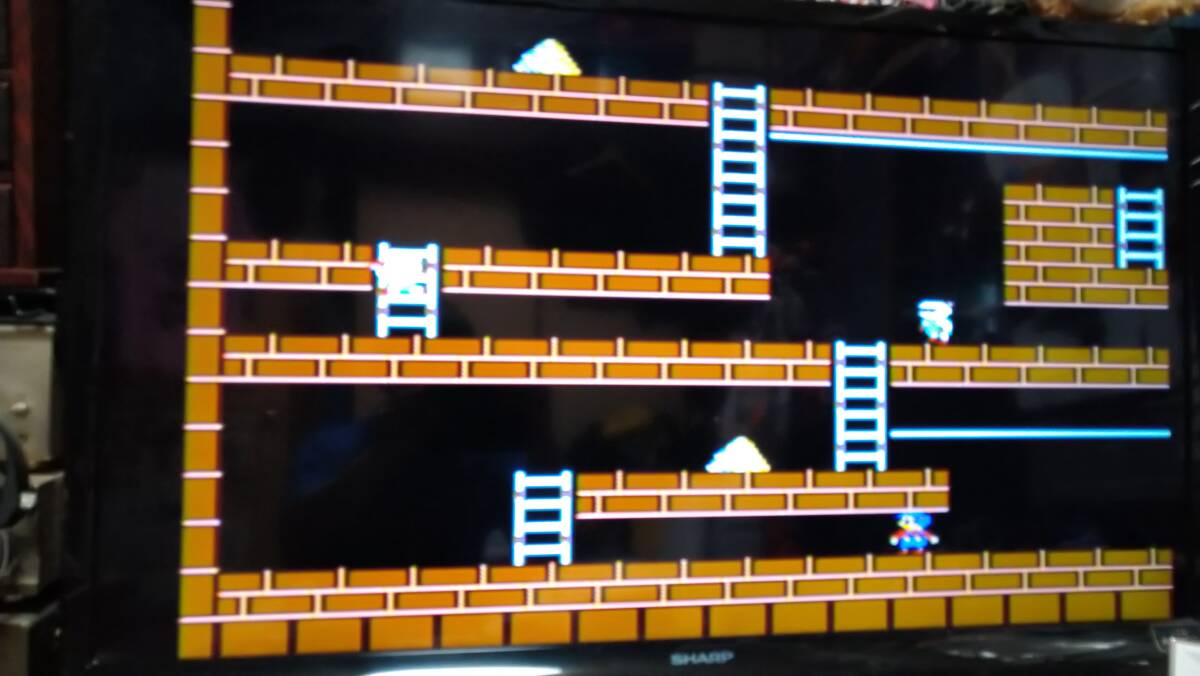 ハドソンソフト ファミコンソフト ロードランナー 動作確認済み現状品の画像9