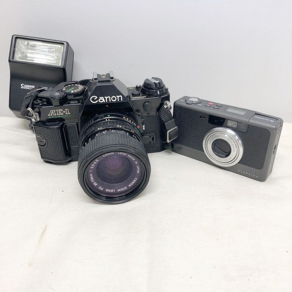 1円〜【Canon FUJIFILM】4-18 フィルムカメラ （ジャンク品）の画像1