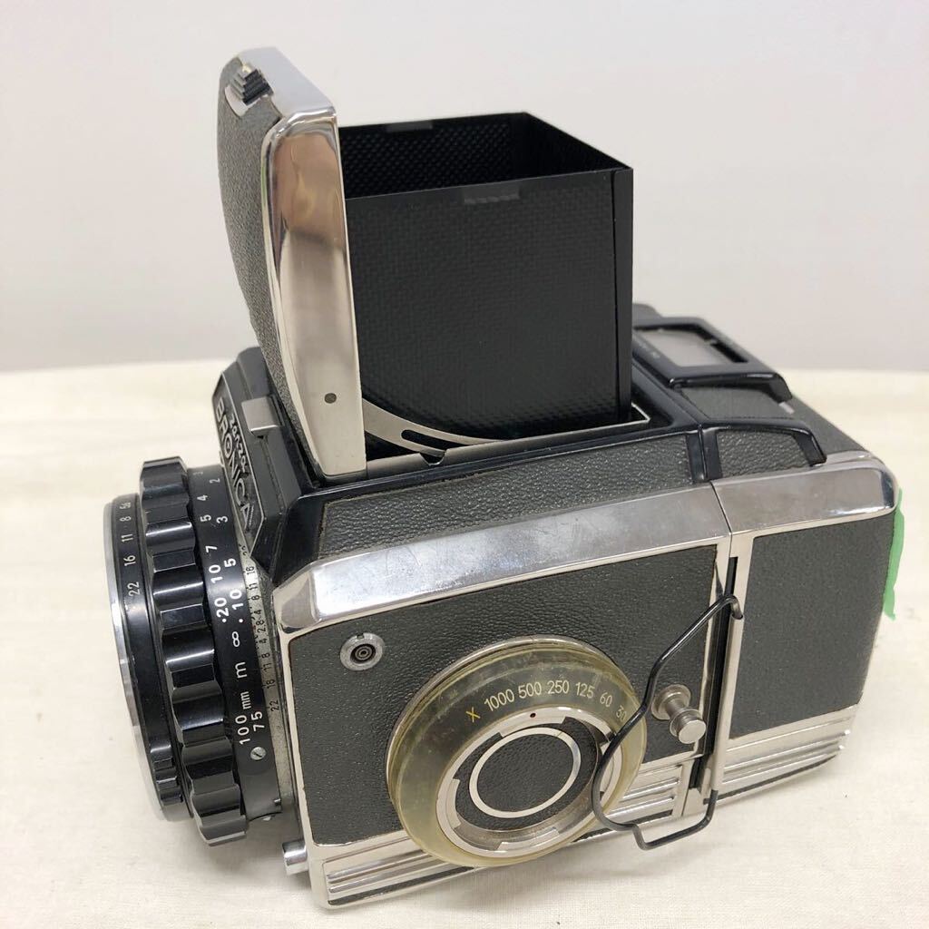 1円【ZANZA BRONICA】5-1 NIKKOR-P 中判フィルムカメラ （ジャンク品）_画像3