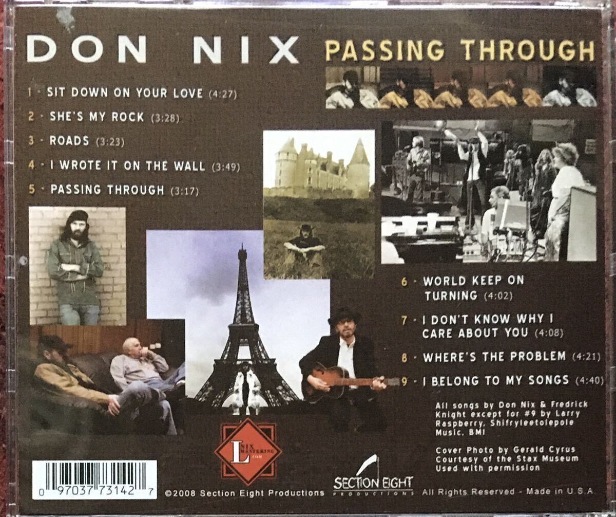 Don Nix [Passing Through] 2008年大名盤！/ スワンプ / ブルースロック / ルーツロック / シンガーソングライターの画像2