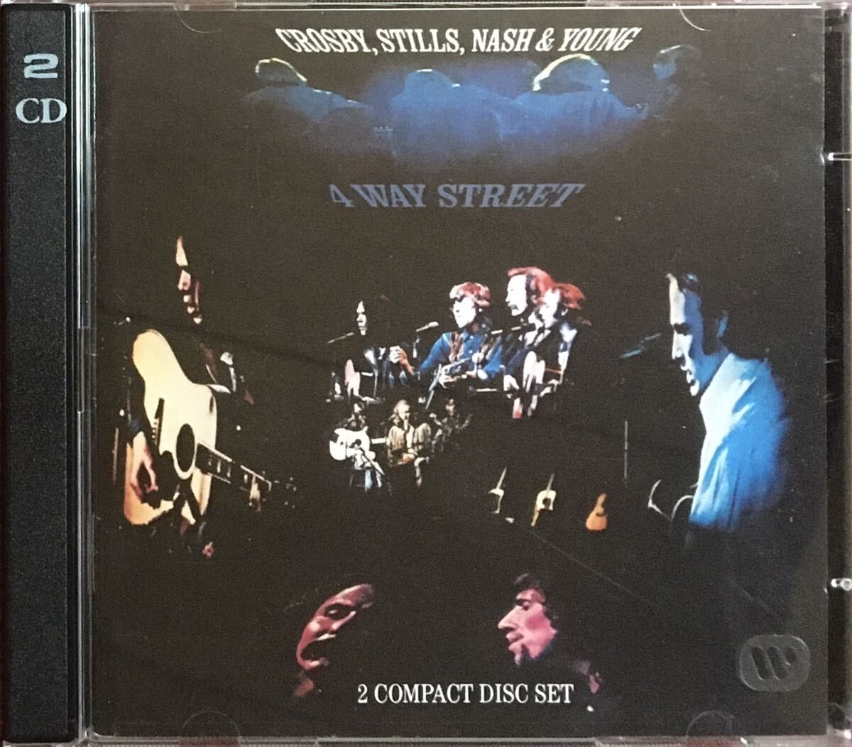 Crosby, Stills, Nash & Young[4 Way Street](71)2枚組傑作ライブ/フォークロック/カントリーロック/ソフトロック/シンガーソングライター_画像1