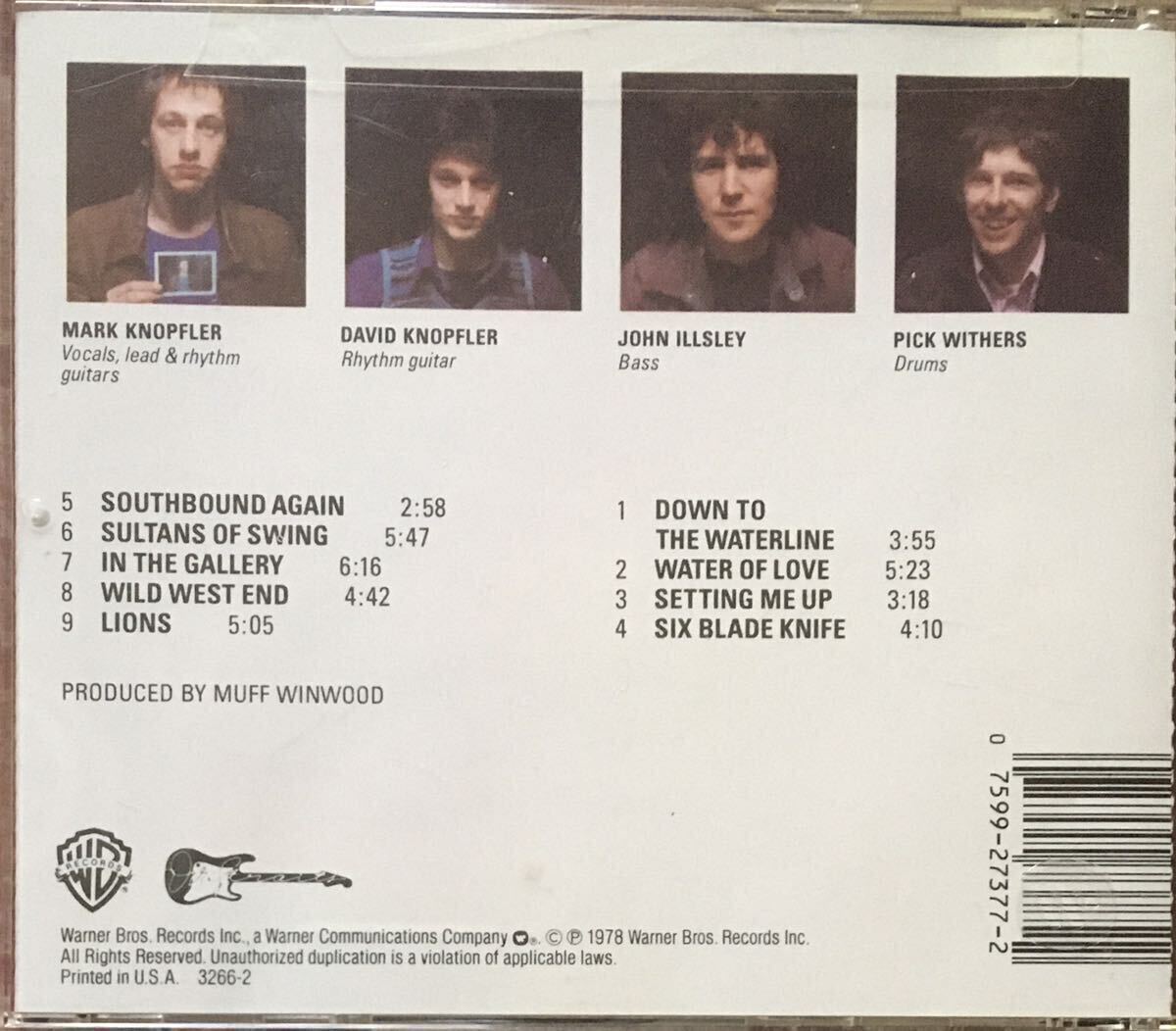 Dire Straits / 78年大名盤ファースト / ブリティッシュロック / パブロック / 英国スワンプ / ルーツロック / New Wave / Mark Knopfler_画像2