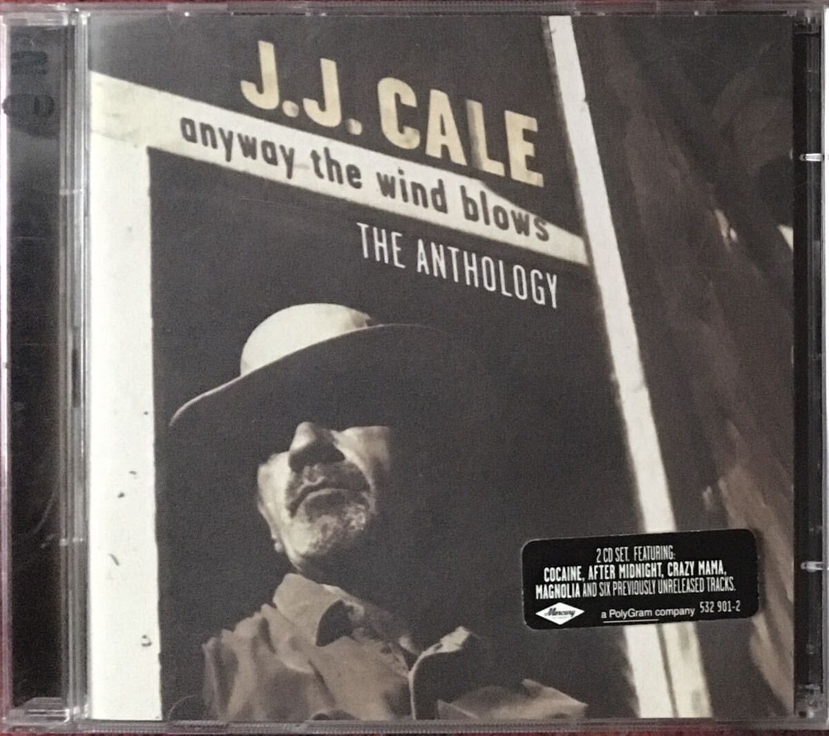 J.J. Cale [Anyway the Wind Blows: The Anthology] 2枚組家宝級アンソロジー！/ ブルースロック / ルーツロック/ スワンプの画像1