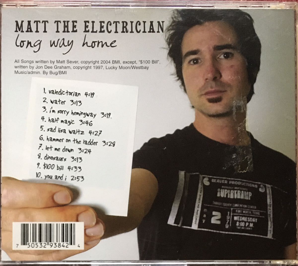 Matt The Electrician [Long Way Home]テキサス / シンガーソングライター / フォークロック / カントリーロック / The Recentments_画像2