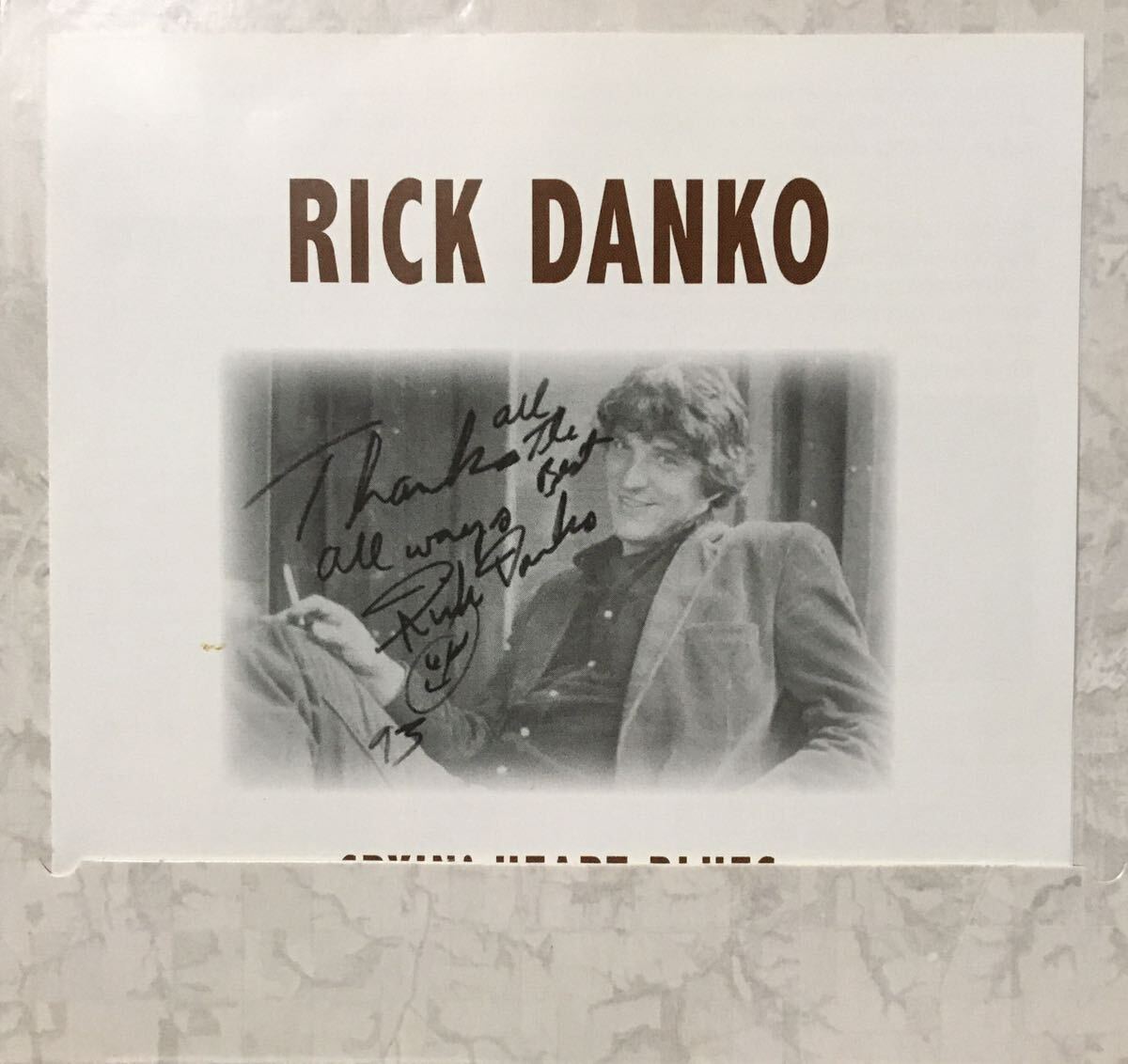 Rick Danko[Cryin’ Heart Blues]カントリーロック/スワンプ/名盤探検隊/Paul Butterfield/Ronnie Wood/Eric Clapton/Pete Townshendの画像3