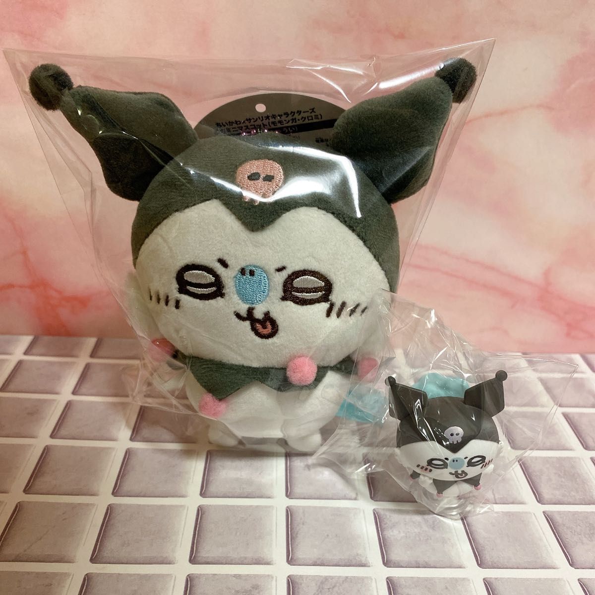 サンリオ】クロミ ちいかわ モモンガ マスコット ぬいぐるみ サンリオ】クロミ ちいかわ モモンガ マスコット ぬいぐるみ