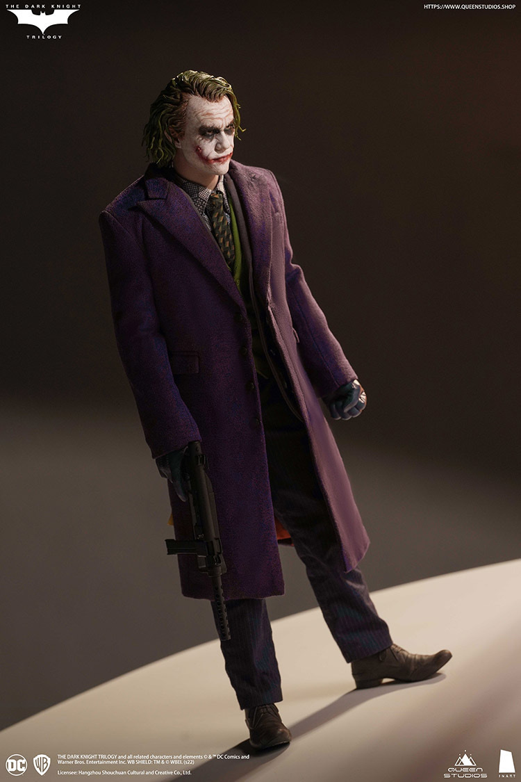 ☆送料無料☆ Queen Studios x InArt ダークナイト ジョーカー バットマン BATMAN JOKER 通常版 1/6フィギュア_画像5