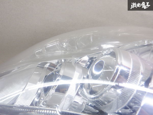 トヨタ純正 ZVW40W ZVW41W プリウスα 前期 LED ヘッドライト ヘッドランプ 左 左側 助手席側 KOITO 47-42 棚2L24_画像3