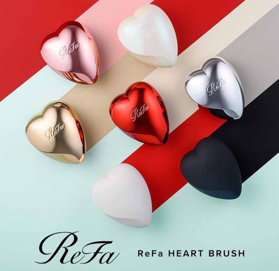 lifa Heart brush gift carrying ReFa HEART BRUSH.. wool comb brush hair brush damage scalp rose Gold 