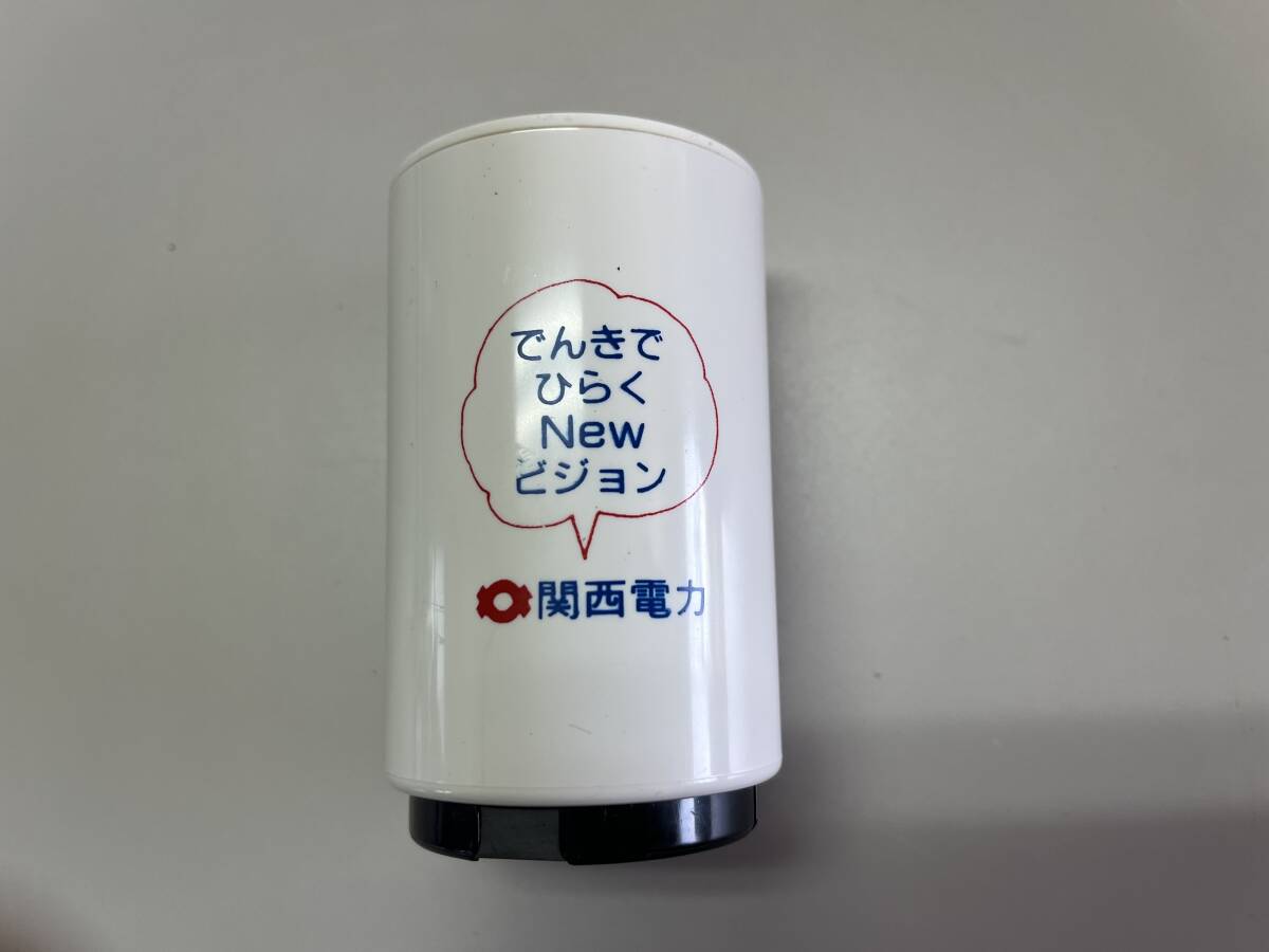 関西電力 レトロ 栓抜き ボトルオープナー 直径約5cm、高さ約8.5cm_画像1