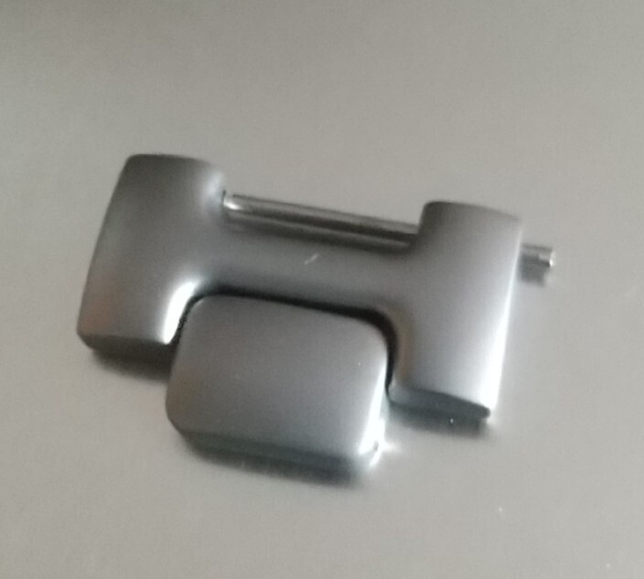 [ unused ]TUTIMA glass hyuteM2 series titanium bracele for (20mm width ) pair . koma 1 piece Ⅳ