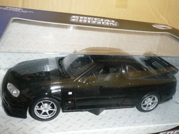 1/24 Maisto NISSAN SKYLINE R34 GT-R black 