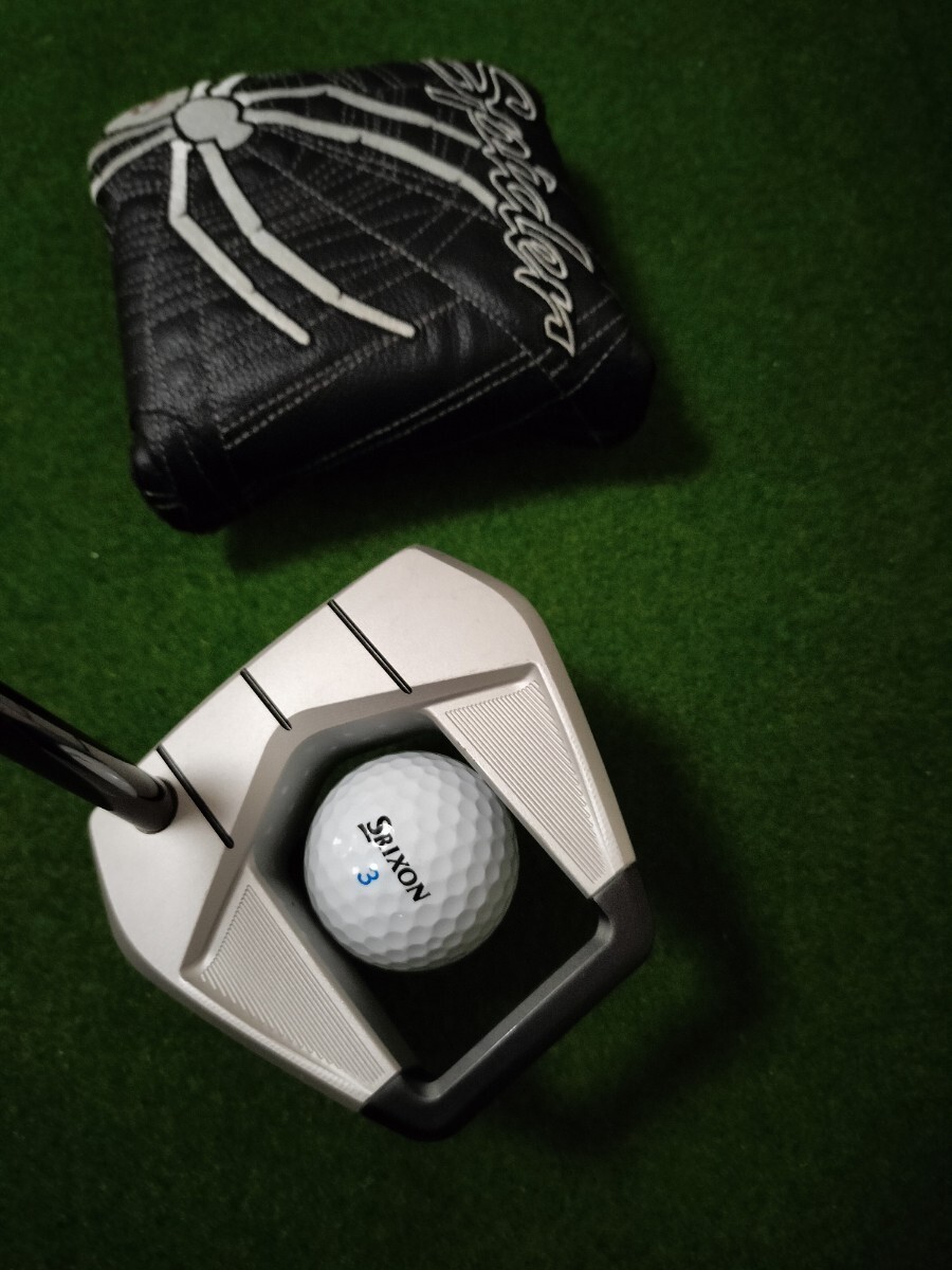 TaylorMade パター テーラーメイド SPIDER スパイダー S 　33インチ　ヘッドカバー付属（送料無料）_画像7