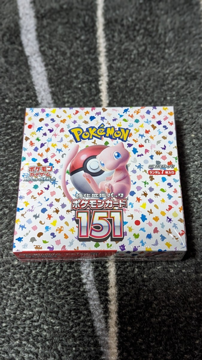 ☆★【送料無料・即決あり】ポケモンカード151 シュリンク付 1BOX★☆_画像1