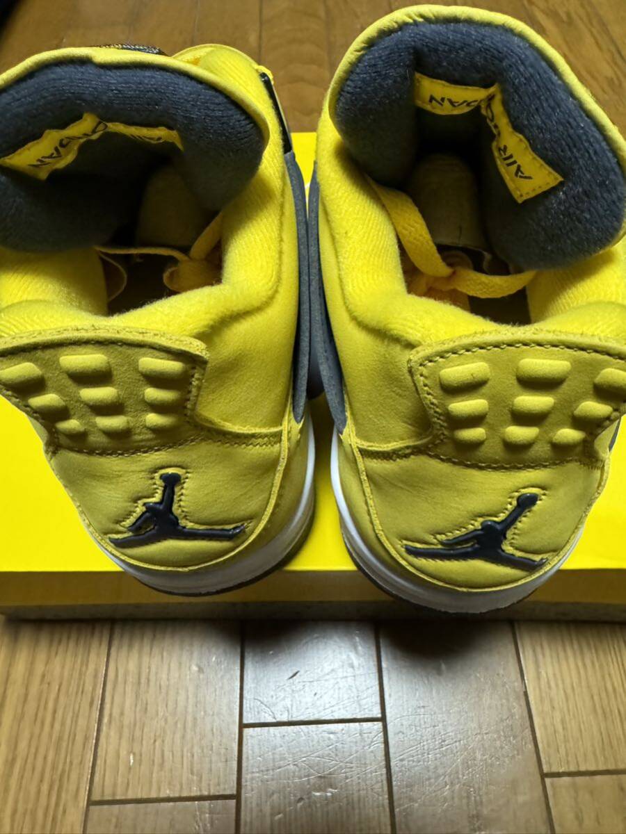 NIKE Nike AIR JORDAN 4 RETRO TOUR YELLOW air Jordan 4 retro CT8527-700 28 relation air max sneakers new goods Sakai 1 5 6 7