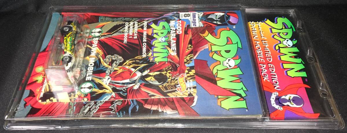 【ブリスターパック未開封】1993年 SPAWN SPECIAL LIMITED EDITION SPAWN MOBILE PACK HotWHeeLs_画像5