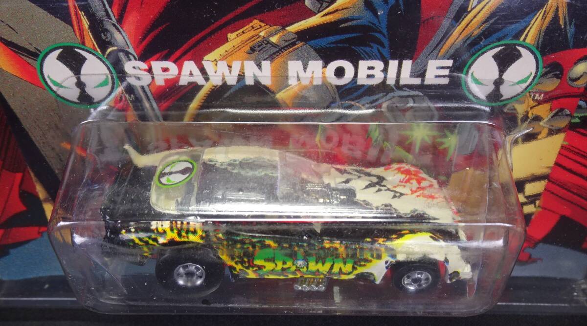 【ブリスターパック未開封】1993年 SPAWN SPECIAL LIMITED EDITION SPAWN MOBILE PACK HotWHeeLs_画像7