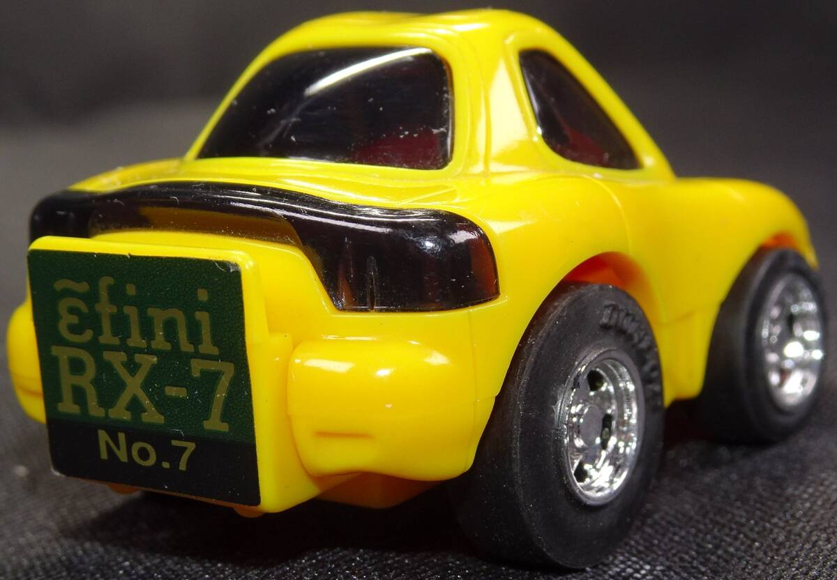 【日本製】HGシリーズ No.7 マツダ RX-7 イエロー アンフィニ ロータリー タカラ_画像7