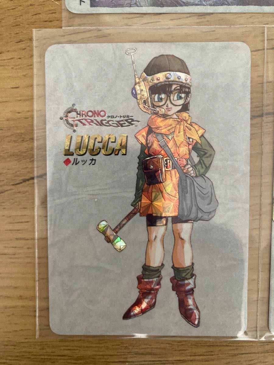 袋出極美品・希少】クロノトリガー 予約特典カード ルッカ mint 袋出極美品・希少】クロノトリガー 予約特典カード ルッカ mint