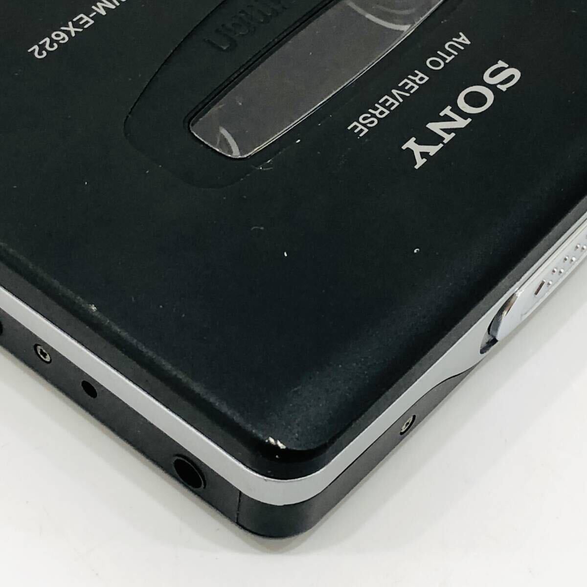 ●ソニー WM-EX622 カセットウォークマン SONY ブラック WALKMAN ポータブルカセットプレーヤー オーディオ 音響機器 CASSETTE PLAYER N711の画像4