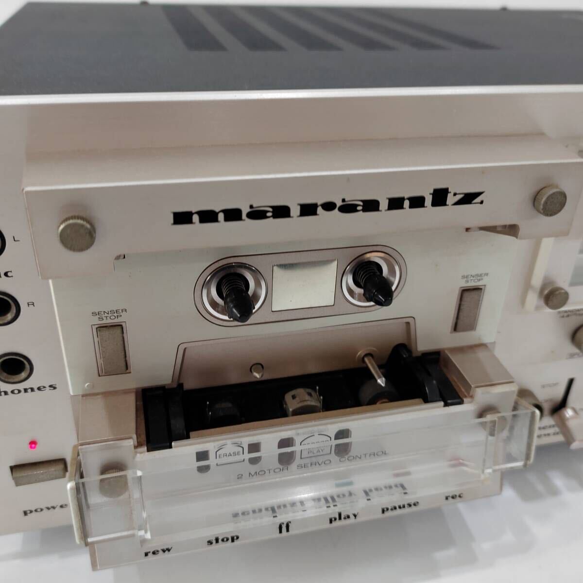 ●マランツ SD6000 ステレオ カセットデッキ marantz stereo cassette deck オーディオ 音響機器 B978の画像3