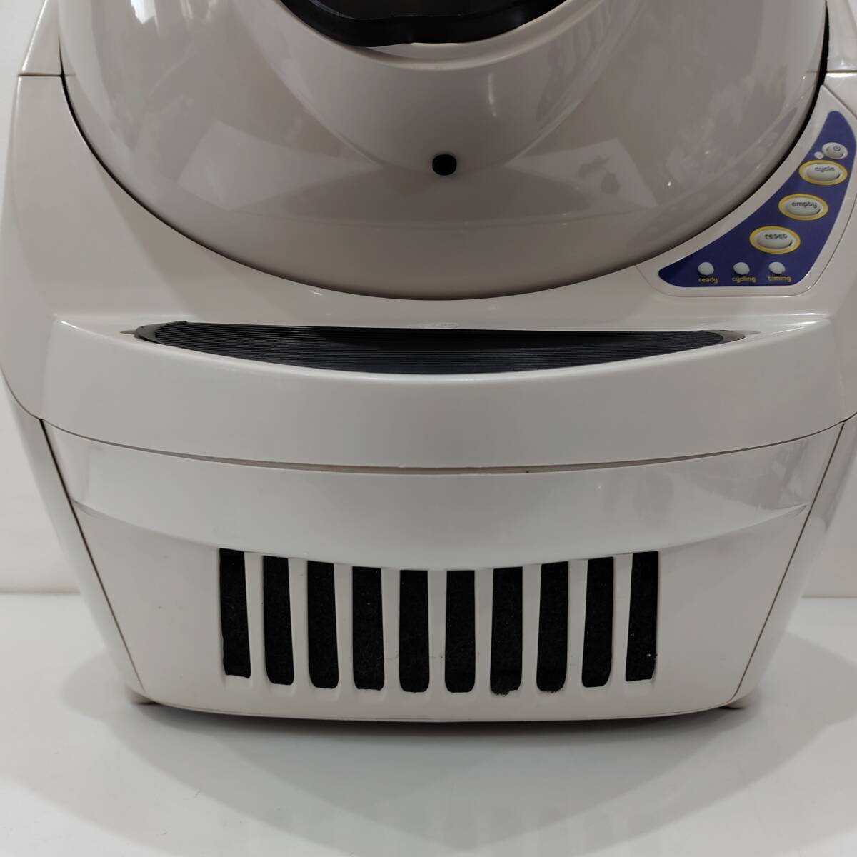 ●動作品 リッターロボット 3 LR3-1000-JP 猫用開放型 全自動洗浄トイレ litter robot 3 ベージュ キャットロボット ボックス 大容量 B981_画像6
