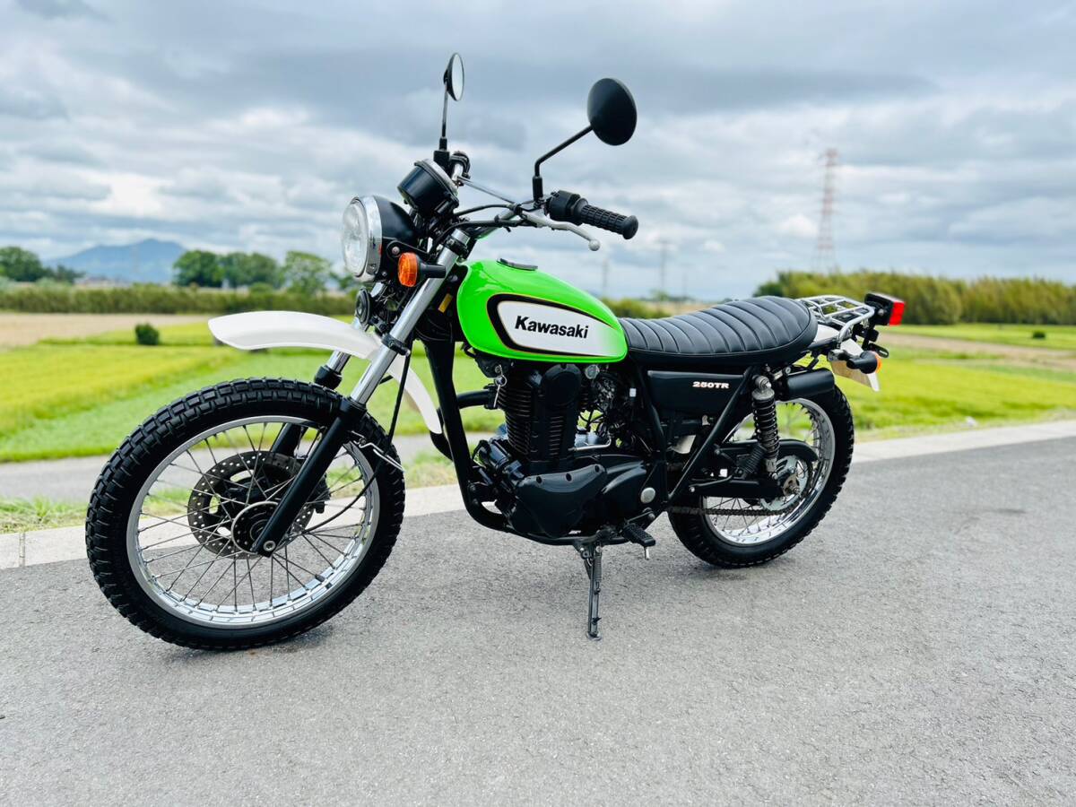 ◆◇(AP0177再)KAWASAKI 250TR 走行距離16205km BJ250F EFI 中古車体(検 SR400 W400 Jade250 GB350S FTR223 HORNET250)◇◆_画像1