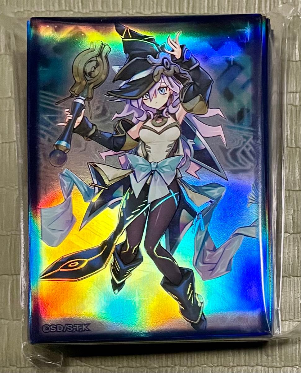 遊戯王 公式スリーブ 幻惑の見習い魔術師 遊戯王の日 抽選景品 遊戯王 公式スリーブ 幻惑の見習い魔術師 遊戯王の日 抽選景品