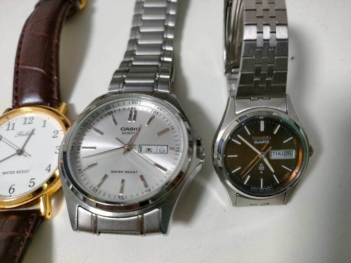 腕時計 クォーツ SEIKO CITIZEN セイコー カシオ ペプシ チープカシオ 稼動品 ジャンク 時計 メンズ レディース_画像3