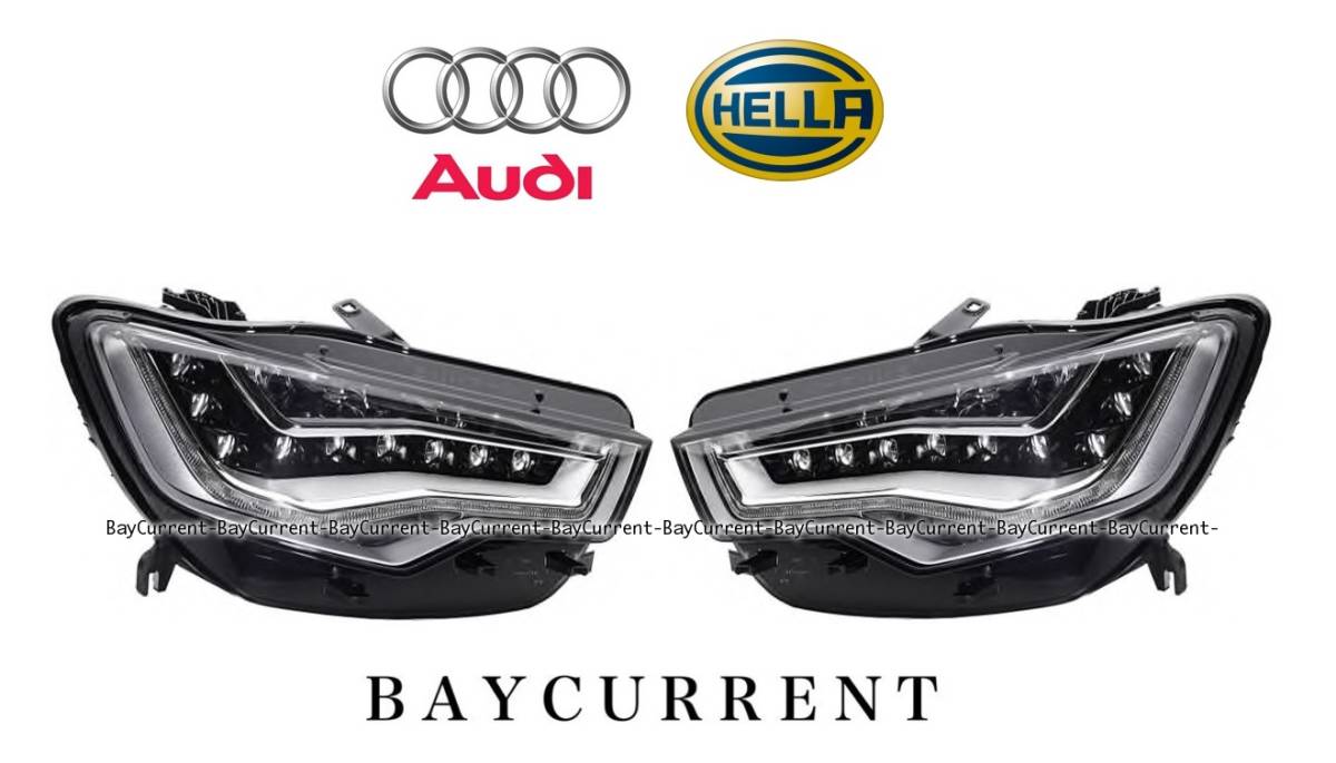 【正規純正OEM】 Audi LED ヘッドランプ 左右 SET アウディ A6 S6 Avant Allroad Quattro 4G0941773D 4G0941774D LED ライト_安心の正規純正OEM