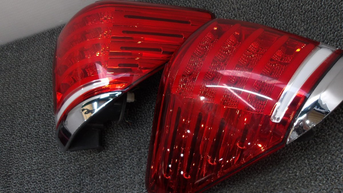  used Toyota Alphard GGH20W Valenti VALENTI JAPAN full LED red lens tail lamp tail light left right set ( shelves 2804-D217)