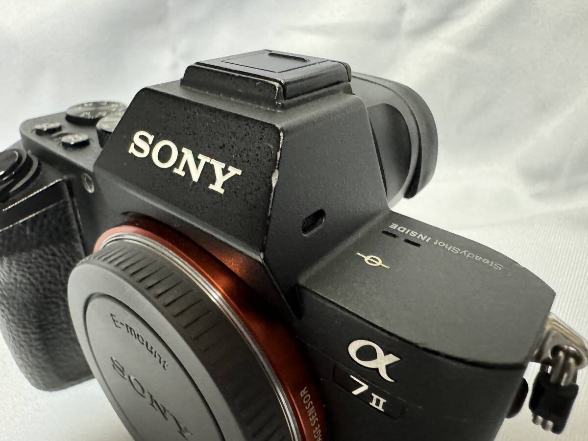 【実用 中古】SONY ソニー フルサイズ ミラーレス一眼カメラ α７II / ILCE-7M2Kの画像7